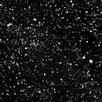 black background, white dots, paint splatter, speckled pattern, abstract design, modern style, monochrome, scattered spots, artistic texture,, fabric panel, contemporary pattern, random distribution, high contrast, minimalist aesthetic, geometric elements, crafting material, sewing fabric
