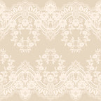 beige, cream, white, lace pattern, victorian lace, ornate design, floral motifs, delicate scrollwork, vintage style, romantic pattern,, fabric panel, intricate details, soft tones, elegant design, decorative border, feminine aesthetic, tea party theme, neutral palette