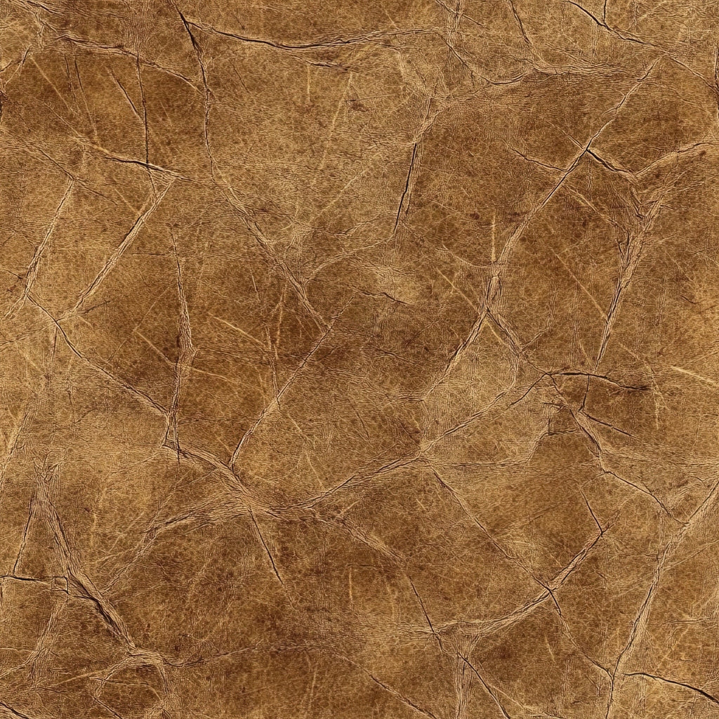 brown, tan, golden brown, leather texture, rustic, western, cowhide pattern, natural hide, organic lines, weathered appearance,, fabric panel, ranch style, country, textured surface, earthy tones, masculine, rugged, authentic leather look, seamless pattern