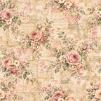 dusty rose, blush pink, cream, beige, sage green, vintage floral, roses, small flowers, botanical, nature, romantic, elegant, vintage, shabby chic, cottage core, traditional, damask, script writing, patchwork, mixed patterns, spring, garden, timeless, sophisticated, antique, nostalgic, feminine, delicate, heirloom, classic