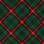 forest green, deep red, burgundy, gold, plaid, tartan, traditional, holiday, christmas, festive, scottish, checkered, geometric, elegant, classic, winter, red and green, formal, sophisticated, pattern, striped, metallic accents, seasonal, home decor, textile, weave, quilted texture