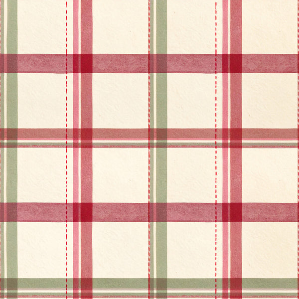 plaid, red plaid, gingham, checkered, burgundy, dusty rose, sage green, cream, vintage plaid, farmhouse, traditional, rustic, country, cottage, classic plaid, red and green, holiday, christmas, dashed lines, geometric, home decor, classic style, timeless pattern, tabletop inspired, kitchen, dining room, retro, nostalgic, checked pattern