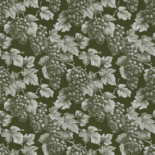 forest green, cream, ivory, botanical, floral, grapes, grapevines, vineyard, vintage, traditional, elegant, nature, fruit, leaves, classical, engraving, botanical illustration, timeless, sophisticated, farmhouse, harvest, autumn, wine country, detailed, ornate, natural elements, rustic elegant, heritage design, old world
