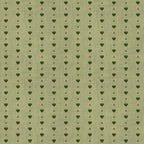 sage green, olive green, heart pattern, polka dots, hearts and dots, romantic, vintage, cottage core, farmhouse, nursery, baby room, kids room, toddler, sweet, charming, gender neutral, nature inspired, whimsical, soft, gentle, spring, easter, love themed, decorative, traditional, classic pattern, repeating pattern, cute motif, delicate design