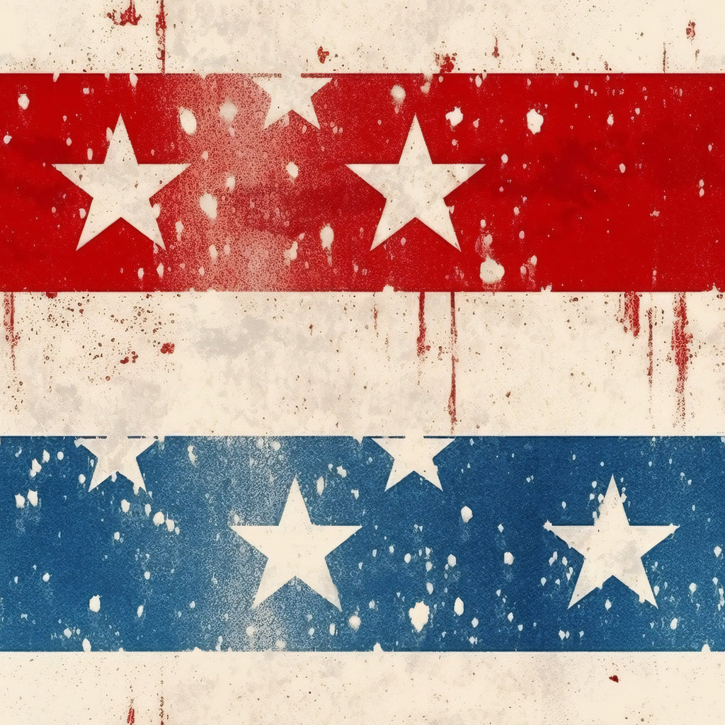 red, white, blue, stars, stripes, patriotic, distressed, vintage, weathered, grunge, americana, fourth of july,, fabric panel, faded, worn, rustic, independence day, military, flag inspired