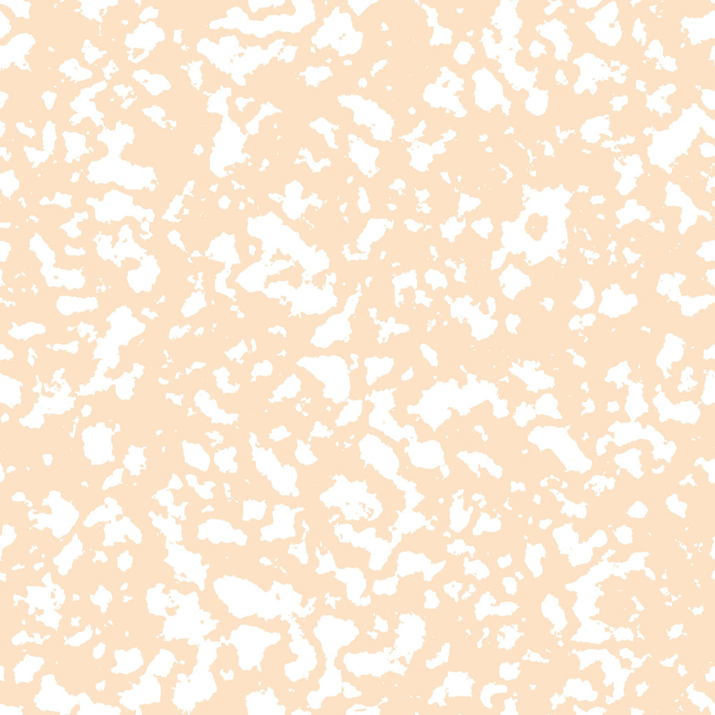 peach, beige, cream, white, grunge pattern, distressed texture, abstract design, vintage style, weathered look,, fabric panel, neutral tones, speckled effect, worn appearance, artistic texture, contemporary style, crafting material, sewing fabric, mottled pattern