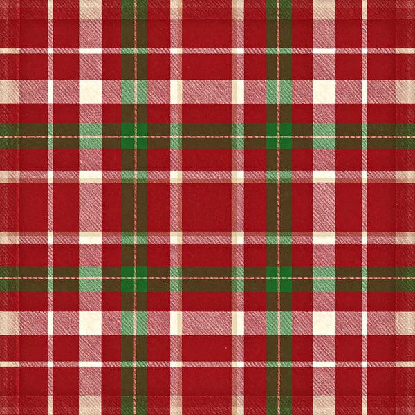 red plaid, forest green, cream white, burgundy, tartan, christmas, holiday, traditional, rustic, farmhouse, plaid pattern, striped plaid, woven texture, festive, winter, classic, checkered, red and green, cream stripe, gold accent line, cozy, vintage, scottish, alpine, cabin, seasonal, home décor, crafting