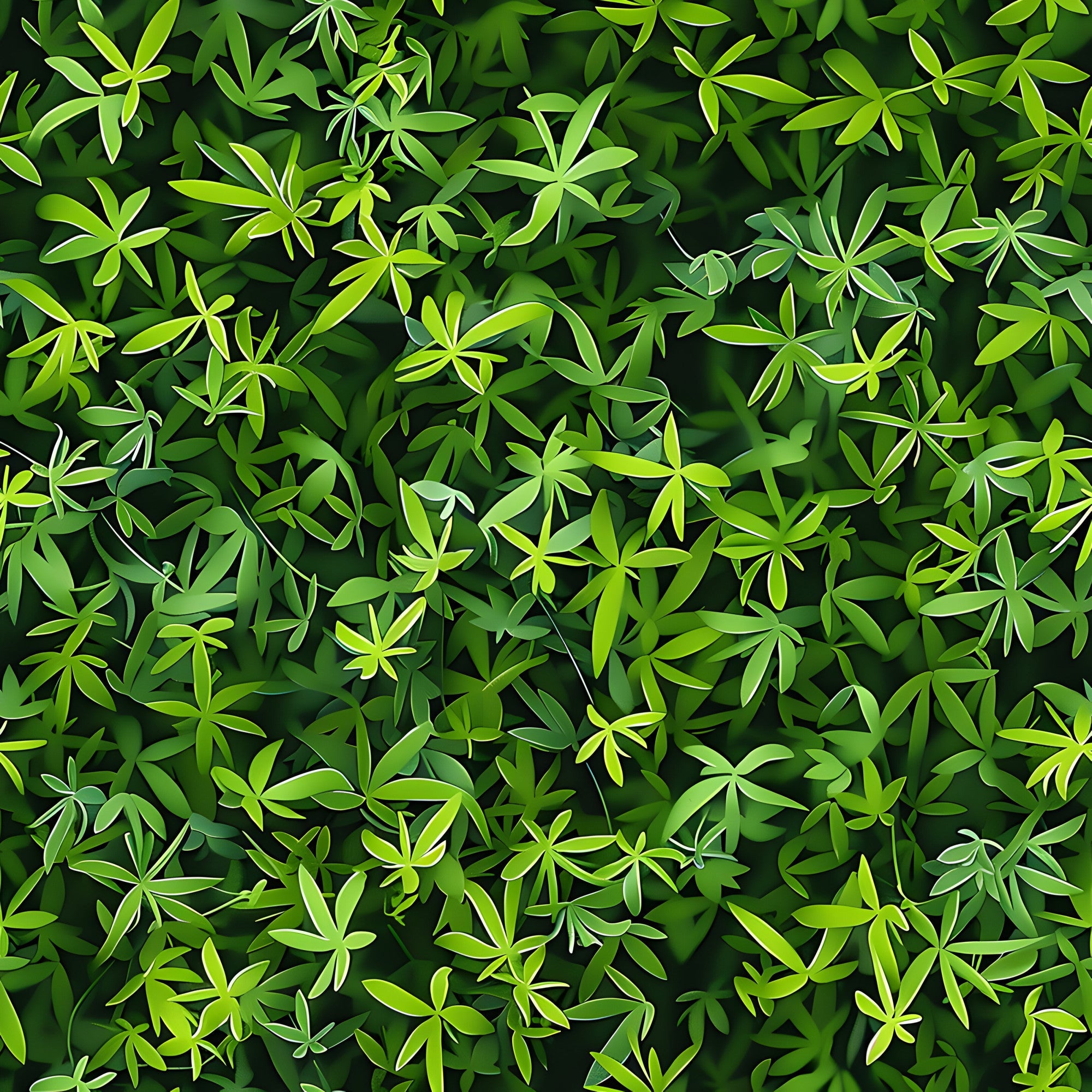 forest green, lime green, bright green, emerald green, tiny leaves, small foliage, leaf pattern, botanical design, nature motif, dense foliage, overlapping leaves,, fabric panel, natural elements, organic pattern, spring theme, gardening theme, realistic leaves, layered design, green tones
