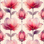 pink flowers, magenta flowers, coral pink, dusty rose, deep pink, purple accents, floral pattern, botanical design, elegant flowers, modern floral, spring flowers, garden flowers, lotus flowers, peony style, nature theme, botanical theme, whimsical style, elegant style, romantic design, soft and dreamy, watercolor effect, feminine design, delicate petals, vibrant florals, nursery decor, baby girl, home decor, spring theme, summer theme, artistic floral