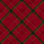 deep red, burgundy, forest green, gold accents, cream stitching, plaid pattern, tartan, geometric design, quilted texture, diamond pattern, traditional style, elegant, classic, holiday, christmas, festive, scottish, woven stripe, structured pattern, sophisticated, formal, luxurious, winter, dark red velvet, heritage pattern, decorative stitching, rich colors, timeless design