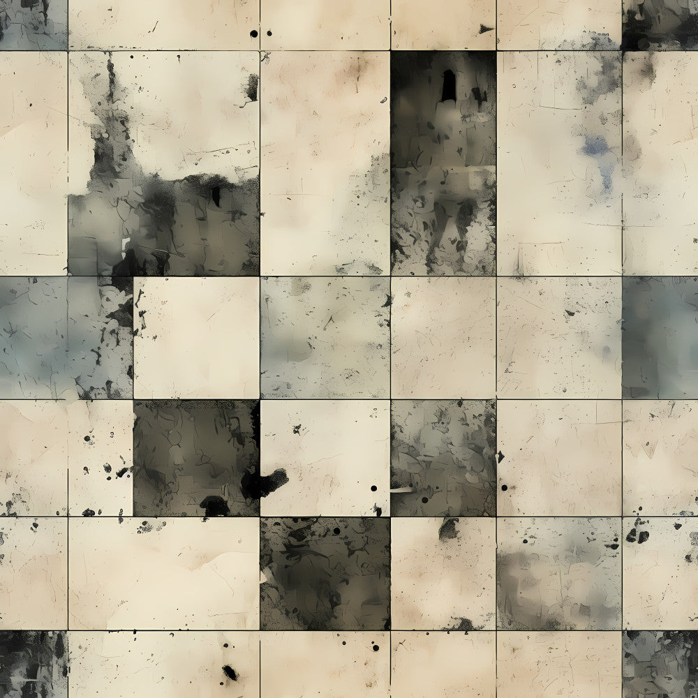 cream, beige, taupe, grey, charcoal, abstract, distressed, grunge, modern, contemporary, industrial, textured, splatter, ink blots, artistic, vintage, weathered, paint splatters, monochromatic, neutral tones, mixed media, splashed design, contemporary art, minimalist, edgy, urban style, art studio, creative, paint drips