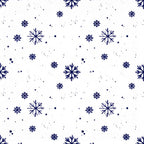 navy blue, white, snowflakes, winter, holiday, christmas, frozen, snow, geometric, modern, elegant, celestial, dots, scattered pattern, seasonal, cold weather, frost, icy, december, festive, winter wonderland, snow flakes, dark blue, crisp, clean design, wintery theme, december holiday