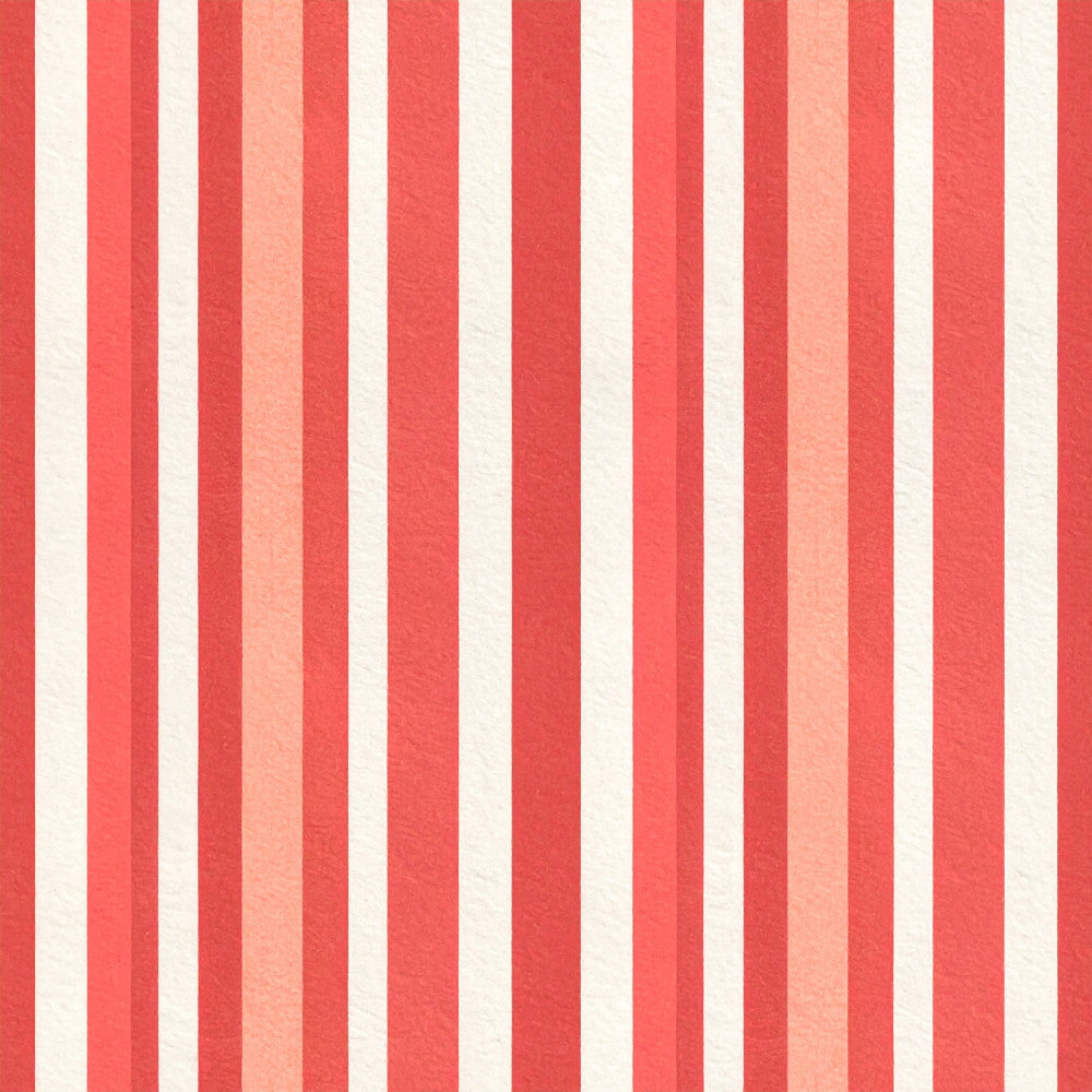 coral red, cream white, candy cane, peppermint, striped, vertical stripes, geometric, modern, contemporary, classic, timeless, neutral, festive, holiday, christmas, candy themed, sweet, playroom, kids room, nursery, baby room, gender neutral, fun, cheerful, bright, vibrant, retro, vintage stripe