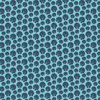 navy blue, turquoise, aqua, seashells, scallop shells, nautical theme, ocean motifs, marine life, repeating pattern, all-over design,, fabric panel, beach theme, coastal design, sea creatures, shell pattern, geometric arrangement, crafting material, sewing fabric, tropical vibes