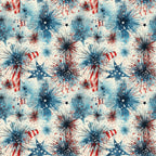 red, white, blue, navy blue, patriotic, fireworks, stars, american flags, grunge, distressed, vintage, watercolor, splatter, burst pattern, fourth of july, independence day,, fabric panel, americana, starburst