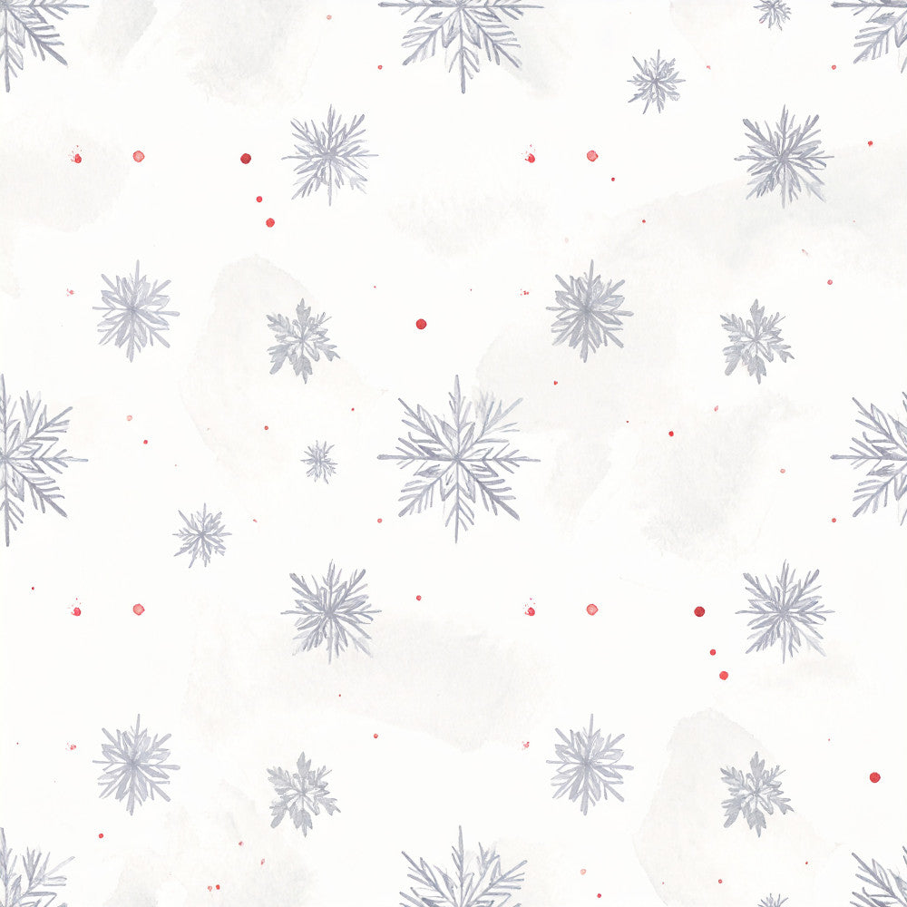 snowflake, winter, christmas, holiday, red, gray, grey, silver, white, cream, geometric, celestial, stars, sparkle, festive, elegant, modern, whimsical, nursery, baby, kids room, playroom, wintery, frost, icy, seasonal, december, cold weather, elegant design, contemporary