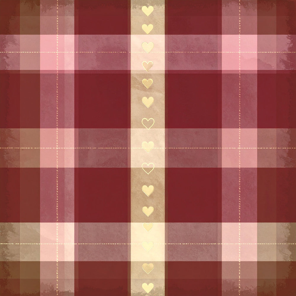 burgundy, wine red, dusty rose, mauve, cream, beige, plaid, gingham, checkered, hearts, love, romantic, vintage, rustic, elegant, valentine's day, farmhouse, traditional, warm tones, earth tones, distressed, textured, romance, sweetheart, classic, cozy, cottage style, romantic aesthetic, valentine theme