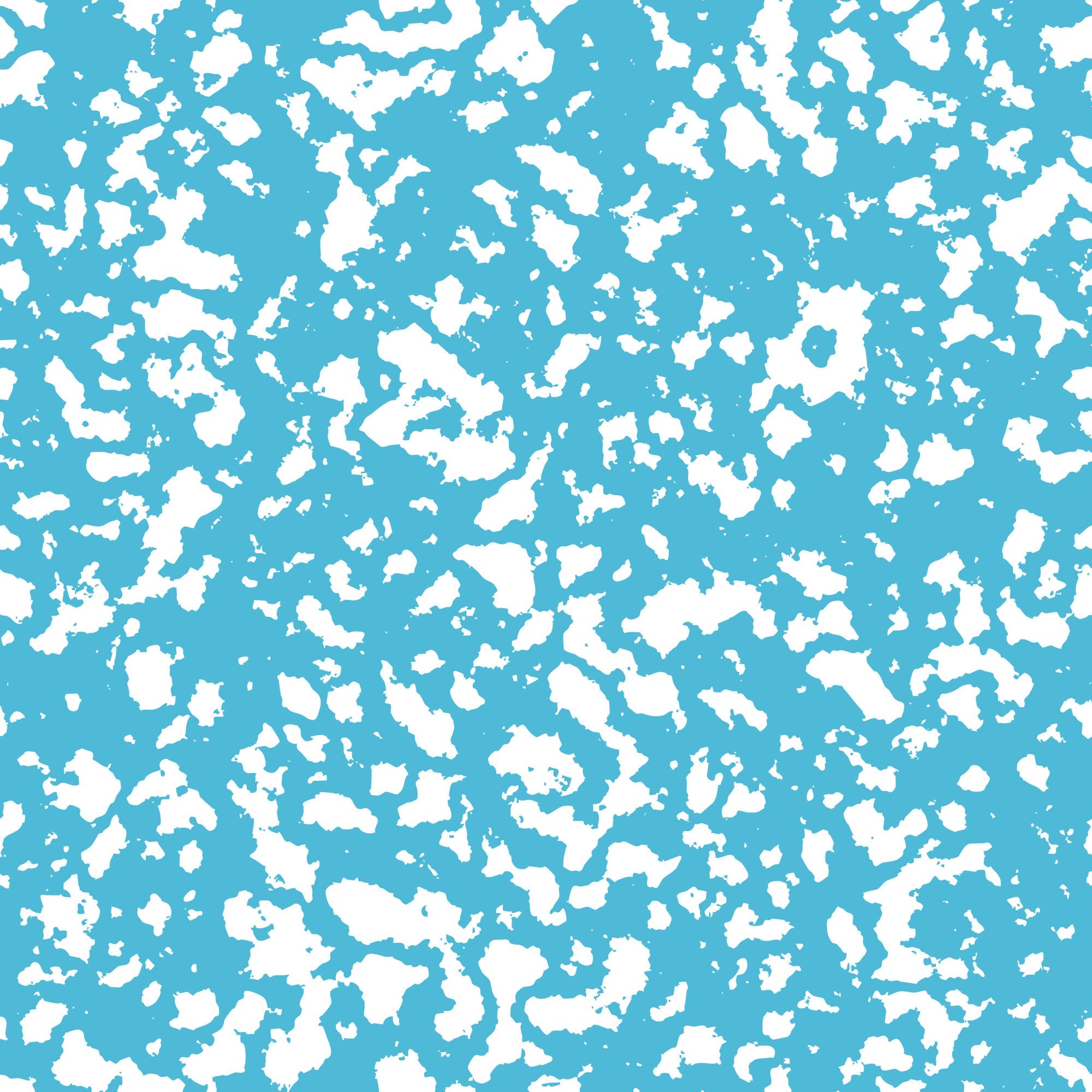 turquoise, white, grunge pattern, distressed texture, speckled design, abstract splatters, weathered effect, vintage style,, fabric panel, textured background, artistic splashes, contemporary pattern, crafting material, sewing fabric, modern grunge, painted texture, scattered dots