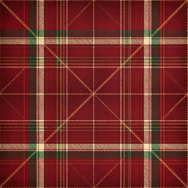 burgundy, deep red, forest green, cream, gold, plaid, tartan, christmas, holiday, traditional, rustic, elegant, festive, scottish, woven, striped, geometric, winter, formal, classic, vintage, home decor, upholstery, quilt backing, apparel, rich tones, warm colors, neutral accents, heritage pattern