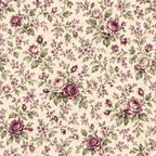 dusty rose, mauve, plum purple, sage green, cream, vintage floral, rose garden, romantic, traditional, elegant, cottage core, botanical, roses, buds, leaves, spring, summer, nature, timeless, classic, shabby chic, country, feminine, graceful, delicate florals, garden theme, heirloom style