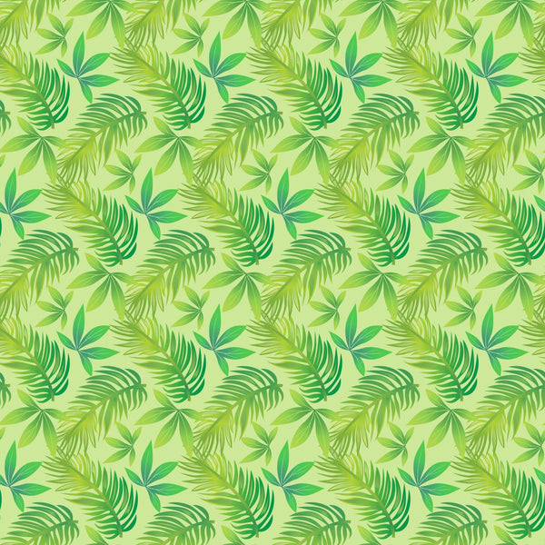 lime green, light green, emerald green, tropical leaves, palm fronds, botanical pattern, repeating design, summer vibes, beach theme, tropical paradise,, fabric panel, lush foliage, nature motif, seamless pattern, vibrant greens, tropical decor, jungle leaves, resort style, fresh summery