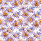 lavender, purple, gold, golden yellow, soft pink, blush, watercolor, floral, daisy, flower, nature, botanical, spring, summer, elegant, whimsical, romantic, artistic, hand-painted, garden, delicate, pastel, dreamy, soft, gentle, feminine, cottage core, wildflower, painted petals