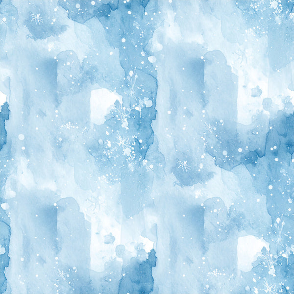 winter blue, icy blue, powder blue, light blue, sky blue, frozen, snowflake, snowflakes, winter, christmas, holiday, snow, snowy, abstract, watercolor, painted, splattered, bokeh, sparkle, sparkly, elegant, dreamy, soft, whimsical, nursery, baby, kids room, celestial, frosty, serene