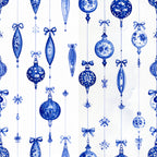 navy blue, white, cobalt blue, delft blue, ornaments, baubles, spheres, bows, ribbons, snowflakes, stars, floral, botanical, traditional, elegant, vintage, holiday, christmas, winter, celestial, whimsical, classic, sophisticated, timeless, blue and white, decorative, ornamental, festive, seasonal