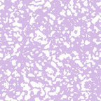 lavender, purple, white, grunge pattern, distressed texture, speckled design, abstract pattern, mottled effect,, fabric panel, weathered look, splatter pattern, textured background, contemporary style, modern fabric, crafting material, sewing fabric, irregular spots, artistic texture