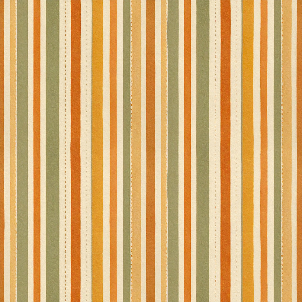 sage green, burnt orange, golden yellow, cream, tan, beige, striped, vertical stripes, autumn colors, fall colors, warm tones, earthy tones, rustic, vintage, traditional, home decor, autumn aesthetic, neutral stripes, multi-colored stripes, retro, classic stripes, warm palette, elegant, cozy, harvest colors, seasonal decor