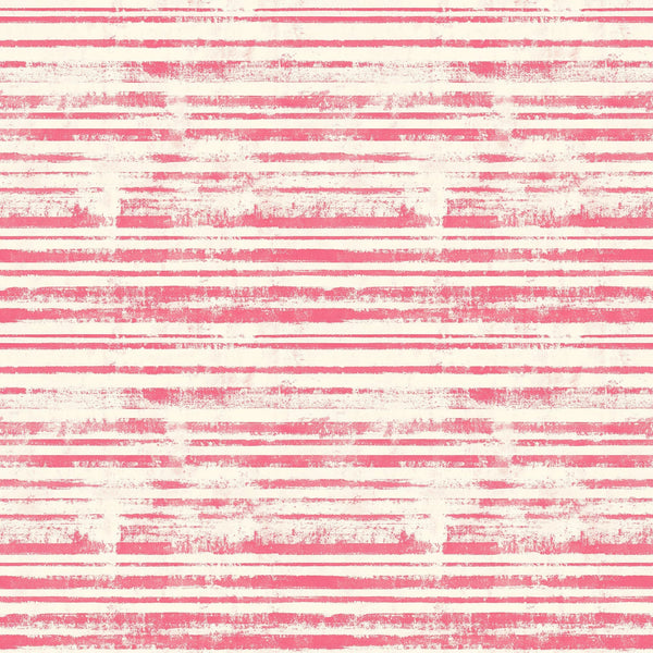pink, cream, white, distressed stripes, horizontal stripes, vintage style, weathered texture, grunge effect, faded appearance,, fabric panel, shabby chic, worn look, rustic stripes, antique finish, cotton fabric, crafting material, aged pattern