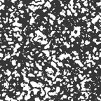 black, white, grunge pattern, distressed texture, abstract design, speckled, mottled surface, high contrast, monochrome, weathered look,, fabric panel, rough texture, splattered effect, vintage style, worn appearance, irregular spots, artistic pattern, contemporary design