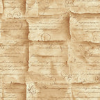 vintage documents, aged paper, handwritten script, calligraphy, ornate flourishes, sepia tones, cream colored, brown ink, weathered texture, antique letters, manuscript style, parchment appearance, decorative swirls, historical writing, cotton fabric, quilting panel, aged patina, document collage