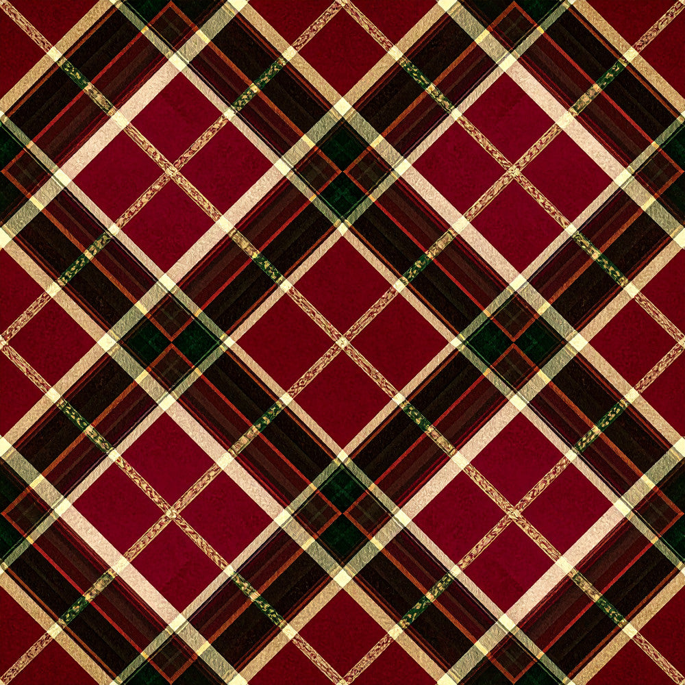 burgundy, wine red, cream, gold, dark green, forest green, black, plaid, tartan, geometric, traditional, elegant, classic, sophisticated, holiday, christmas, festive, plaid pattern, striped, woven texture, vintage, formal, rich colors, jewel tones, winter, home decor, upholstery, heirloom, timeless, scottish inspired