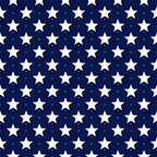 navy blue, white, patriotic, stars, geometric, modern, celestial, fourth of july, independence day, americana, classic, bold, repeating pattern, starry, patriot, red white and blue, kids room, playroom, baby shower, nursery, contemporary, simple, clean design, star pattern, traditional patriotic, uniform pattern