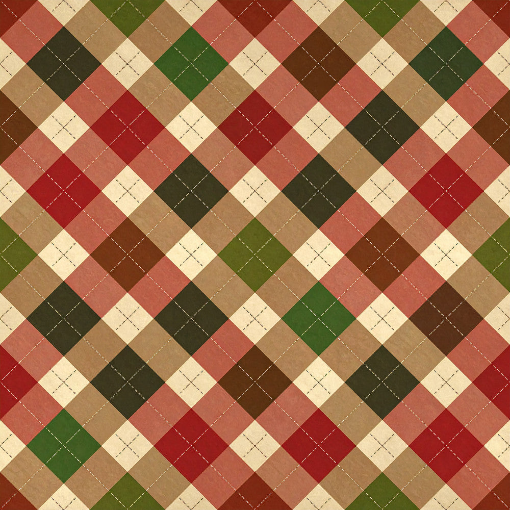 argyle pattern, burgundy red, cream, forest green, tan brown, dark brown, charcoal black, dusty rose, coral pink, rust red, geometric, diamond pattern, quilted, traditional, vintage, classic, rustic, farmhouse, autumn, fall, winter, holiday, masculine, neutral, plaid-inspired, coordinating colors, warm tones, earthy tones, cozy, timeless