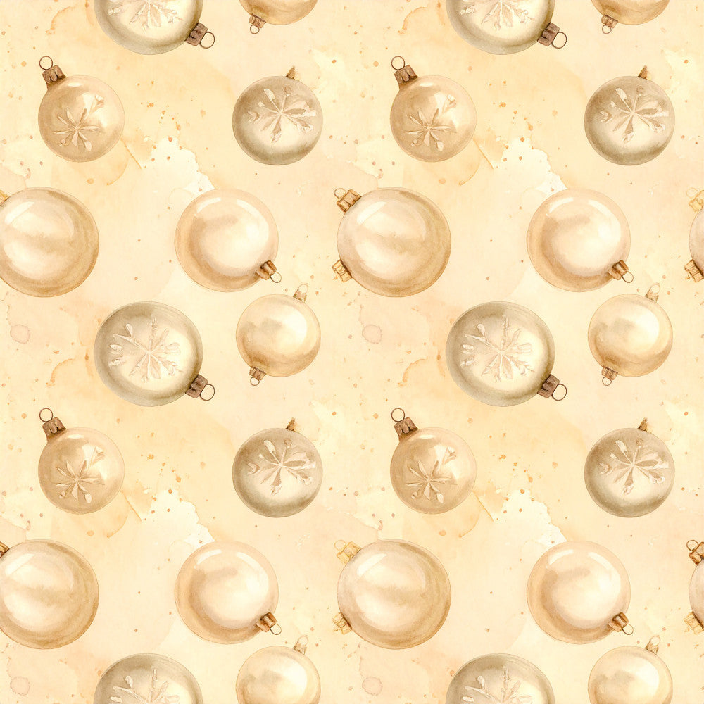 champagne gold, cream, beige, soft gold, pale gold, ornaments, baubles, christmas balls, snowflakes, holiday, christmas, winter, elegant, sophisticated, metallic, shimmery, glossy, festive, traditional, vintage, celestial, decorative, nursery, baby room, kids room, holiday decor, seasonal, neutral, luxury, classic