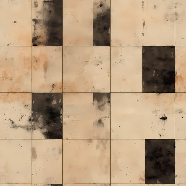 cream, beige, tan, taupe, charcoal, dark gray, black, watercolor, abstract, grunge, distressed, painted, mottled, modern, contemporary, artistic, neutral, monochromatic, texture, splatter, ink wash, artistic design, minimalist, industrial, gender neutral, home decor, modern nursery, artistic style, paint effect