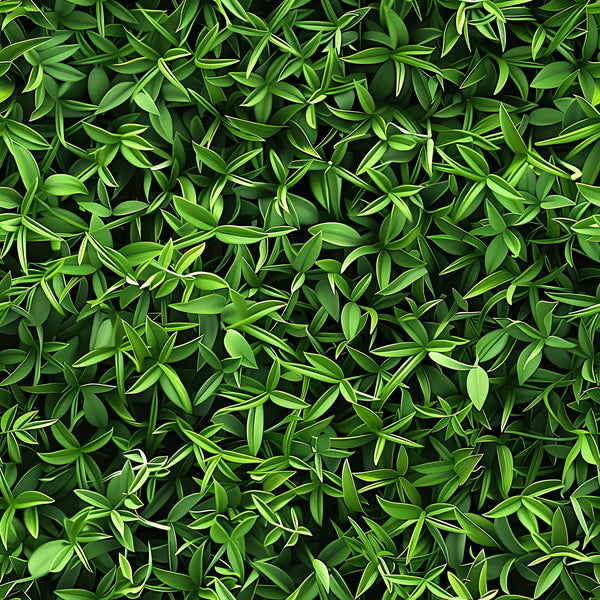 forest green, lime green, emerald green, tiny leaves, botanical pattern, nature design, dense foliage, overlapping leaves, organic shapes,, fabric panel, natural motifs, garden theme, leafy texture, seamless pattern, spring foliage, botanical print, green tones, nature inspired, small scale print