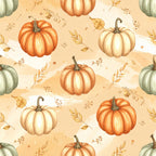 cream, beige, peach, rust orange, sage green, warm neutrals, pumpkin, autumn, fall, harvest, thanksgiving, pumpkins, gourds, leaves, botanical, nature, floral, farmhouse, rustic, traditional, whimsical, seasonal, thanksgiving theme, autumn harvest, fall decor, cozy, warm tones, decorative elements, watercolor style