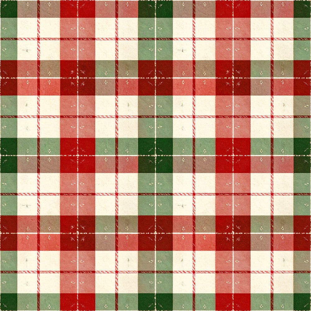 christmas plaid, red and green plaid, forest green, cream, dusty rose, burgundy red, vintage plaid, farmhouse style, holiday fabric, christmas fabric, traditional plaid, rustic plaid, festive plaid, holiday plaid, red plaid, green plaid, tartan pattern, checkered plaid, distressed plaid, cozy plaid, winter holidays, seasonal, christmas decor, vintage farmhouse, classic plaid, traditional holiday, country plaid, holiday themed