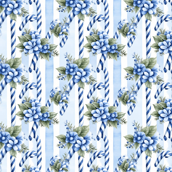 navy blue, white, light blue, blue and white striped, floral, flowers, botanical, delicate florals, vintage, traditional, elegant, cottage core, classic, blue flowers, green leaves, foliage, nature-inspired, feminine, timeless, spring, summer, nursery, baby shower, kids room, playroom, sweet, romantic, charming, decorative stripes, twisted rope pattern