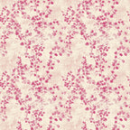 vintage pink, dusty rose, cream background, botanical pattern, leaf motifs, branch design, floral elements, distressed texture, shabby chic, romantic style,, fabric panel, repeating pattern, delicate branches, soft pink tones, vintage aesthetic, nature inspired, textile design, crafting material