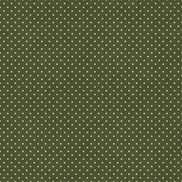 sage green, olive green, cream polka dots, white polka dots, classic polka dot, retro polka dot, vintage style, traditional design, timeless pattern, neutral colors, soft green, pale cream, small dots, evenly spaced dots, geometric pattern, modern classic, farmhouse style, cottage core, gender neutral, nursery decor, baby room, children's room, toddler friendly, adorable pattern, sweet design, simple pattern, easy care, versatile design