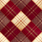 burgundy red, deep red, wine red, cream, beige, tan, brown, taupe, gold, geometric, quilted, diamond, plaid, striped, checkered, traditional, elegant, classic, vintage, formal, sophisticated, home decor, patchwork, cottage core, farmhouse, timeless, heirloom, structured pattern