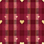 burgundy, wine red, deep red, cream, gold, pale pink, blush pink, heart pattern, geometric plaid, striped, valentine, love, romantic, elegant, traditional, quilted texture, anniversary, wedding, romance theme, sweetheart, cupid, affection, luxury, sophisticated, classic design, checkered hearts, metallic gold accents, festive love, romantic hearts, timeless pattern