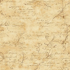 beige, cream, tan, aged paper, vintage script, handwritten text, cursive writing, ornate flourishes, decorative swirls, antique manuscript, sepia tones, calligraphy, old document, parchment texture, elegant penmanship, historical writing, brown ink, weathered paper,, fabric panel