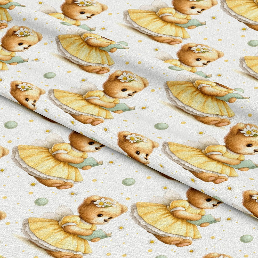 Daisy Teddy Bears Pattern 12 Minky Fabric