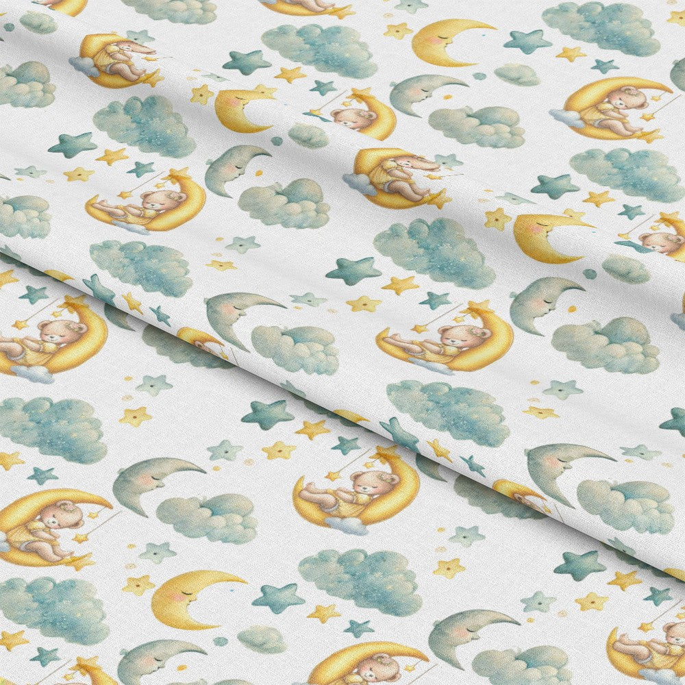 Daisy Teddy Bears Pattern 1 Minky Fabric