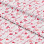 Pink Night Time Teddy Bears Pattern 7 Minky Fabric